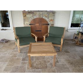 Teak Square Coffee Table