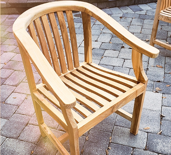 teak chair